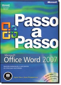 Imagem de MICROSOFT OFFICE WORD 2007 - PASSO A PASSO  COM CD-ROM