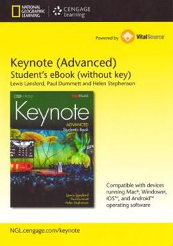 Imagem de KEYNOTE ADVANCED STUDENTS EBOOK PAC