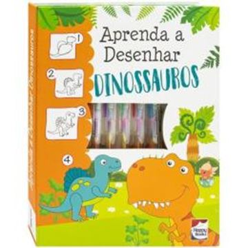 Imagem de APRENDA A DESENHAR - DINOSSAUROS