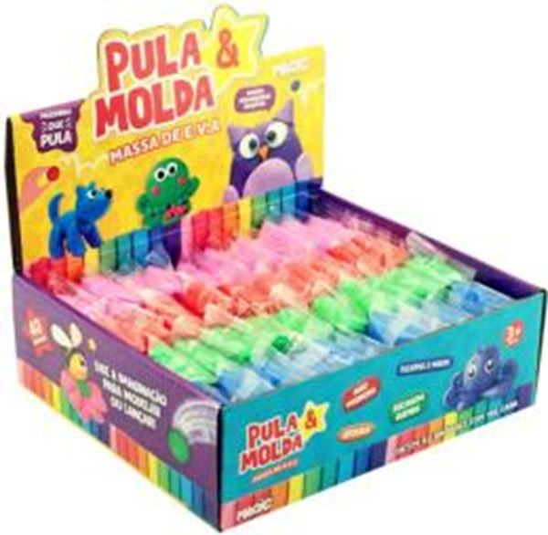 Picture of DISPLAY PULA E MOLDA 400G - 40 CORES X 10G - SORTIDO