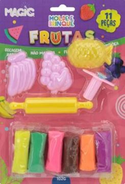 Imagem de MOLDE E BRINQUE 11 PECAS - FRUTAS