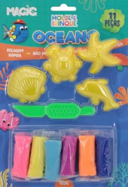 Picture of MOLDE E BRINQUE 11 PECAS - OCEANO