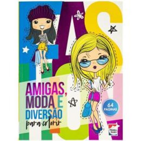 Picture of VIVA AS CORES! LIVRO DE COLORIR - AMIGAS, MODA E DIVERSAO