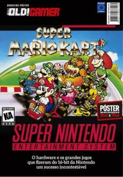 Picture of SUPERPOSTER OLD!GAMER - SUPER NINTENDO - SUPER MARIO KART