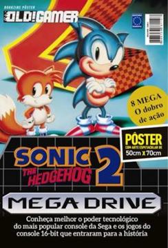 Imagem de SUPERPOSTER OLD!GAMER - MEGA DRIVE - SONIC THE HEDGEHOG 2