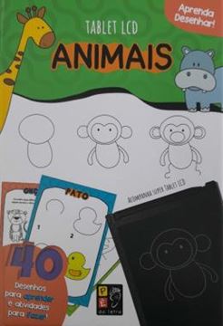 Imagem de APRENDA DESENHAR! ANIMAIS (ACOMPANHA TABLET LCD)