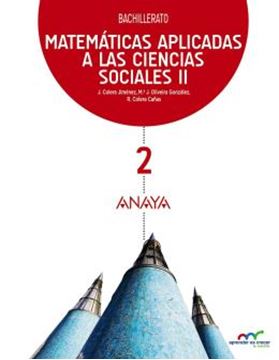 Imagem de MATEMATICAS APLICADAS A LAS CIENCIAS SOCIALES II