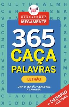 Imagem de PASSATEMPO MEGAMENTE 365 CACA-PALAVRAS - LETRAO - VOL. 06