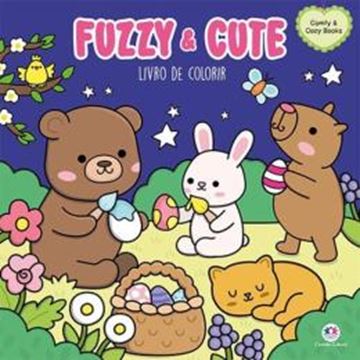 Imagem de COMFY & COZY BOOKS - FUZZY & CUTE - LIVRO DE COLORIR