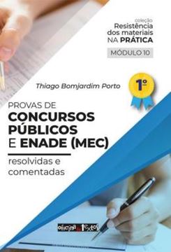 Imagem de COLECAO RESISTENCIA DOS MATERIAIS MOD. 10: PROVAS DE CONCURSOS PUBLICOS E ENADE