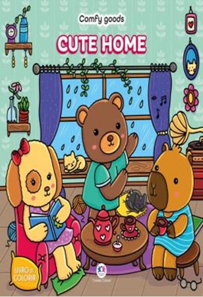 Picture of COMFY GOODS - CUTE HOME - LIVRO DE COLORIR