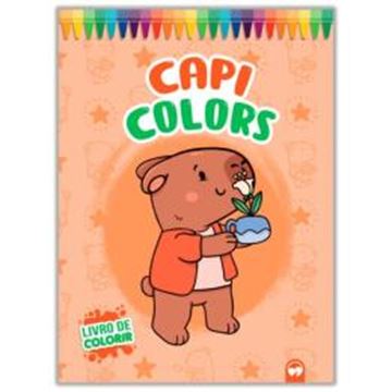 Imagem de LIVRO DE COLORIR - CAPI COLORS