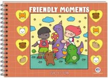 Imagem de COMFY & COZY BOOKS - FRIENDLY MOMENTS - LIVRO DE COLORIR
