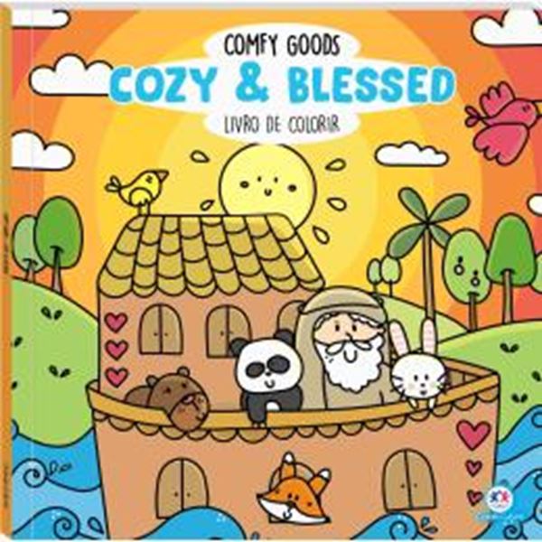 Picture of COMFY GOODS - COZY & BLESSED - LIVRO DE COLORIR