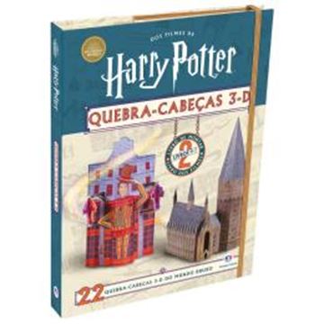 Imagem de HARRY POTTER - LIVRO COM QUEBRA-CABECA 3D