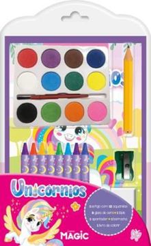 Imagem de UNICORNIOS - MINIKIT COM AQUARELA