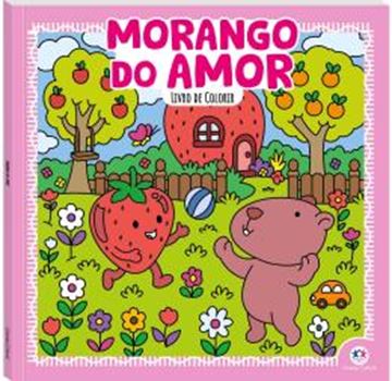 Imagem de MORANGO DO AMOR - PARA COLORIR