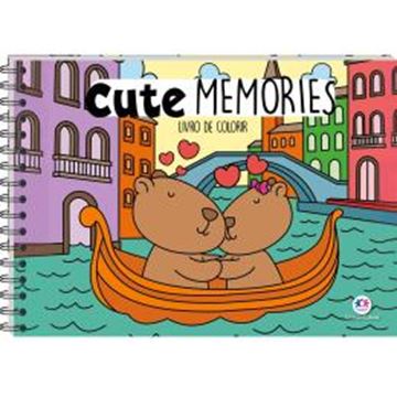 Imagem de CUTE MEMORIES - LIVRO DE COLORIR