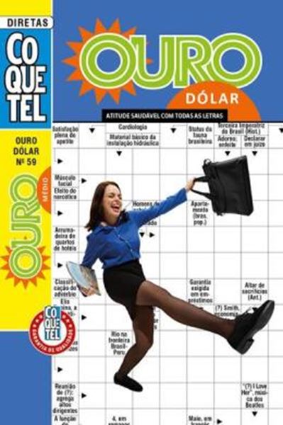 Picture of PALAVRAS-CRUZADAS DIRETAS COQUETEL OURO DOLAR 59