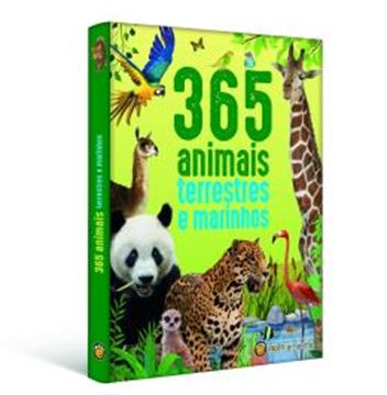 Imagem de 365 ANIMAIS TERRESTRES E MARINHOS - VOLUME 1 - 365 ANIMAIS TERRESTRES E MARINHOS