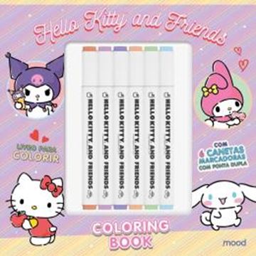 Imagem de HELLO KITTY - COLORING BOOK - LIVRO DE COLORIR