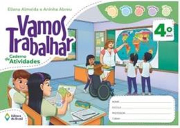Picture of VAMOS TRABALHAR - CADERNO DE ATIVIDADES - 4º ANO - 2ª ED.