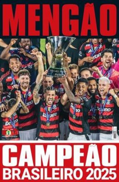 Picture of SHOW DE BOLA MAGAZINE SUPERPOSTER - CAMPEAO BRASILEIRO 2025 - FLAMENGO