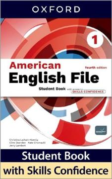 Imagem de AMERICAN ENGLISH FILE 1 SB W/SC PK - 4TH ED.