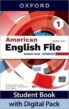 Imagem de AMERICAN ENGLISH FILE 1 SB WDIG PK - 4TH ED.
