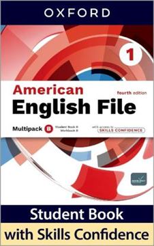 Imagem de AMERICAN ENGLISH FILE 1B SB W/SC MULTIPACK - 4TH ED.