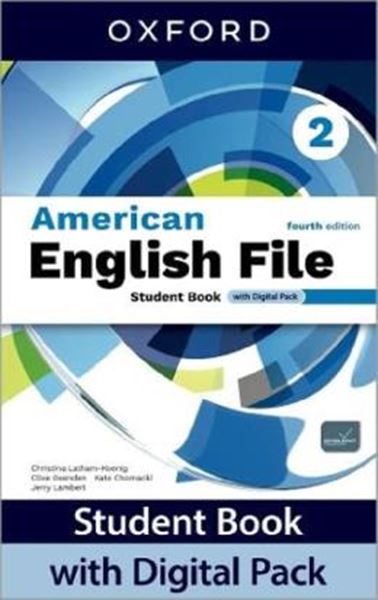 Picture of AMERICAN ENGLISH FILE 2 SB W/DIG PK - 4TH ED.