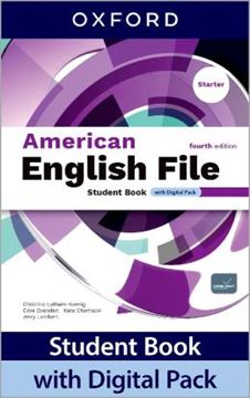 Imagem de AMERICAN ENGLISH FILE STARTER - SB W/DIG PK - 4TH ED.