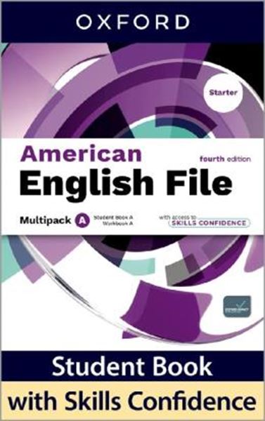 Picture of AMERICAN ENGLISH FILE STARTER A - SB W/EC MULTIPACK - 4TH ED.