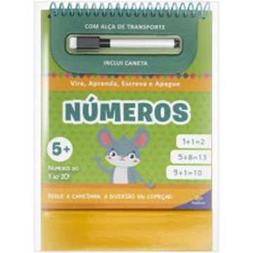 Imagem de VIRE, APRENDA, ESCREVA E APAGUE - NUMEROS
