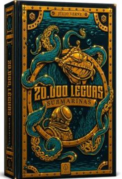Imagem de VINTE MIL LEGUAS SUBMARINAS - EDICAO SUPREME CAPA DURA COM ALTO RELEVO